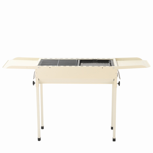 [9658] Porodo Lifestyle Camping Portable Charcoal Grill/Carbon Oven - White | PD-LCPCGO-WH |