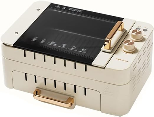 LECHEER Automatic Rotary Electric Barbecue Grill & Skewer Machine | LC-AS6 |