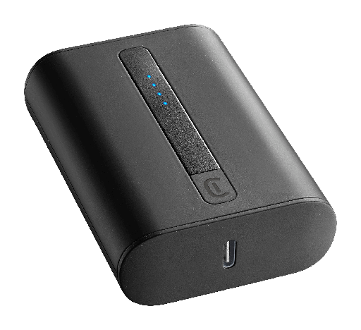 CELLULARLINE Thunder Power Bank 10,000mAh, 20W Fast Charging, 3X Faster | PBNEWTANK10000 |