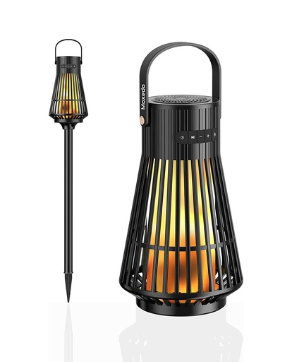 [9695] Portable Outdoor 5W Type C Charging Port LED Flickering Flame Torch Wireless Speaker with Pole and Ground Stake | MX-OS022 |