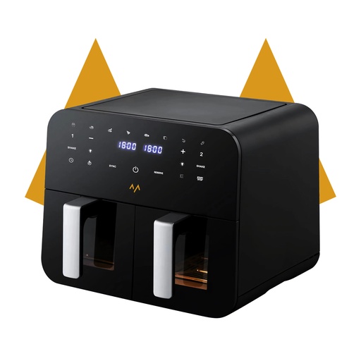 [9700] 7MD Digital Air Fryer, Dual Baskets With 9L Capacity Model: 7MD910D