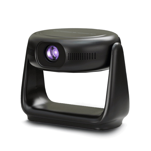 [9709] Powerology 300 Ansi Lumens Full HD Portable Projector with Built-in Battery and LCD light | PWHDPBNBK |