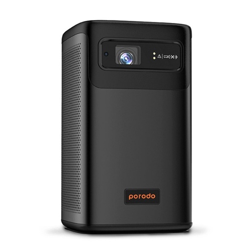 [9749] Porodo Android 9.0 960*540P DLP Portable Projector - Black | PD-LSDLPP-BK |