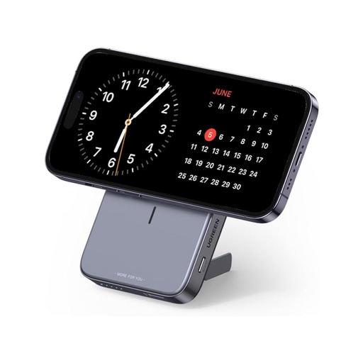 [9765] UGREEN Magsafe Power Bank 10000mAh, Wireless Portable Charger 15W with Kickstand Magnetic, PD 20W USB-C Fast Charging for iPhone | PB206 | 15086 |