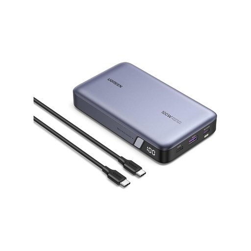 [9767] UGREEN 100W 20000mAh Power Bank, Nexode Portable Charger USB C 3-Port PD3.0 Battery Pack Digital Display | PB720/25188 |