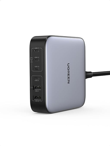 [9770] UGREEN Nexode 200W 6-Port Gan Desktop Fast Charger | CD271/40915ZD |