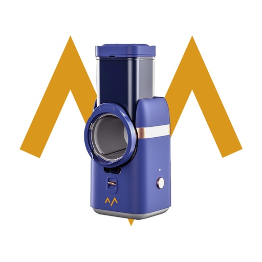 [9781] 7MD Electric Food Slicer Multifunctional Vegetable Cutter Potato Slicer Rotary Cheese Graters Chopper Shredders | MDQ1B | - Blue