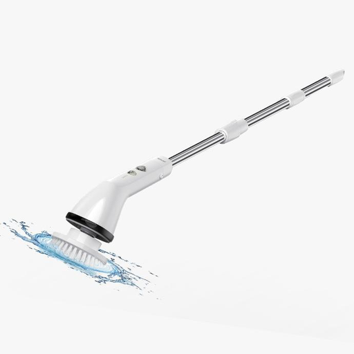 [9795] Porodo Lifestyle IPX6 Electric Spin Scrubber Cleaning Kit - White | PD-LFSESC-WH |