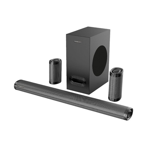 [9800] Powerology Immersive Audio 5.1CH Wireless Soundbar | PBAR51WLBK |