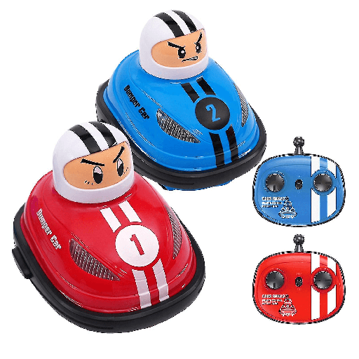 [9856] POP UP Remote Control Collision Cars Set of 2 Bumper Cars Toy (6+AGES) NO:0355-1
