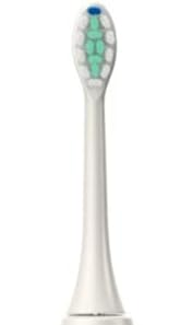 [9868] Replacement Toothbrush Head For 7MD Electric Toothbrush - White/Grey