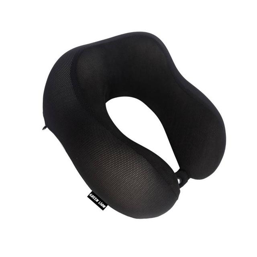 [9965] Green Lion Comfortable Memory Foam Neck Pillow | GNMEFMNECKBK |