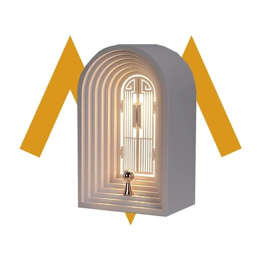 [10020] 7MD Creative Bedside Lamp, Warm LED Light, Bluetooth Speaker, Touch Sensor Diming Light, Valentine Birthday Gifts | LJC-167 |