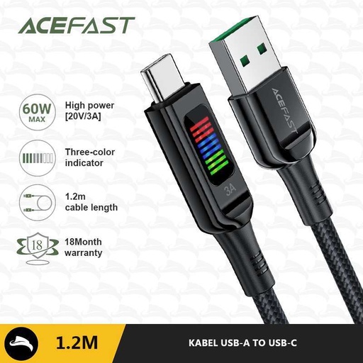 [10038] ACEFAST Fast Charging 60W Data Cable USB-A to USB-C | C7-04 |