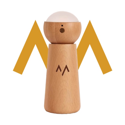 [10133] 7MD Smart Indoor LED Light Wooden With Voice Control & 3 Brightness Levels, Intelligence Voice Activated, Night Dimmable Touch Control Table Lights, Table Lamp | 7MD2422 |