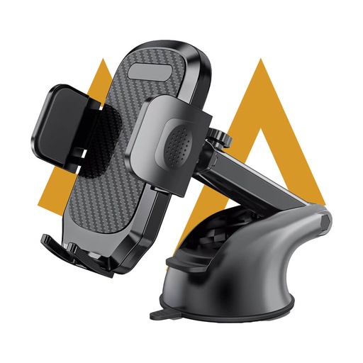 [10136] 7MD Car Universal Windshield Phone Holder With 360 Degree Adjustable Viewing Angle