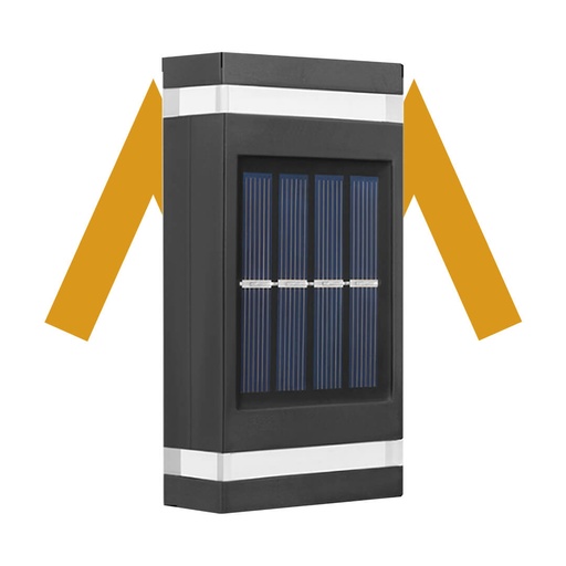 [10202] 7MD Solar LED Wall Light Model:7MD2413