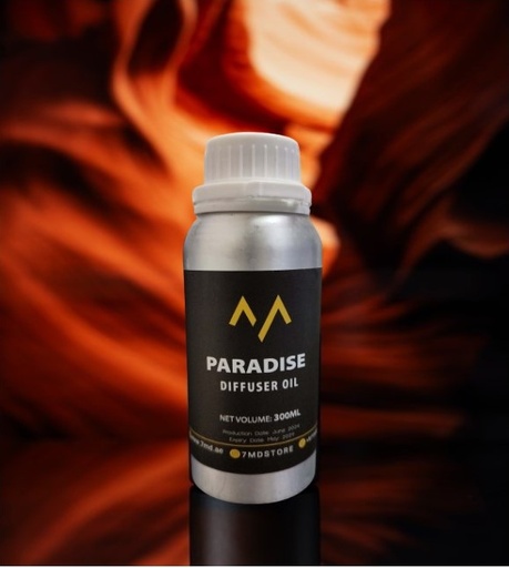 [11076] زيت ناشر العطر 7MD Paradise (بحجم 300 مل)