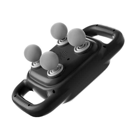 [11122] Porodo Lifestyle Quad Comfort Massager – 4-Speed Full Body Massager with Digital Display, Black | PD-4HMSG-BK |
