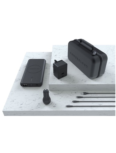 [6176] Powerology Fast Charging Combo 8 in 1 PD Powerology Kit ppbcha02