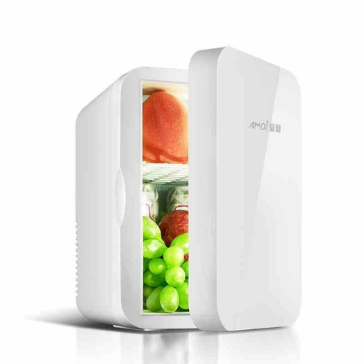 [11145] Amoi Small Car And Home Portable Fridge 8L Capacity KS-8L