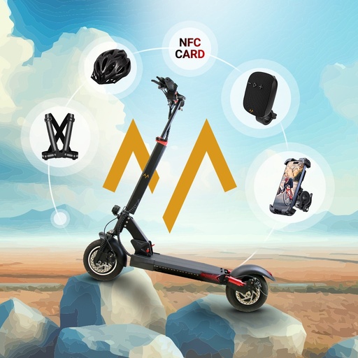 [11174] 7MD Scooter Foldable 500W Power 40KM/H Speed Smart and Sleek Design Electric Scooter |7MD2453|