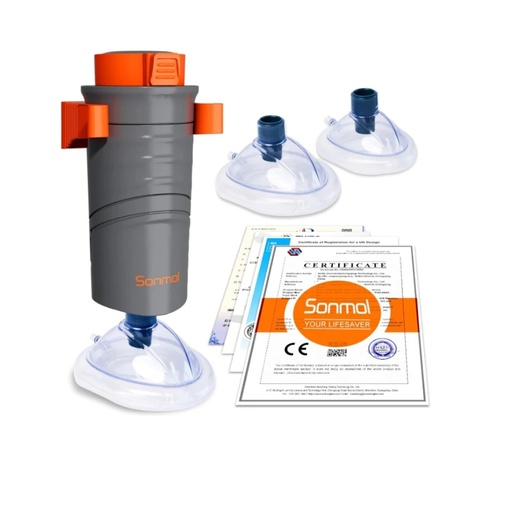 [11223] Sonmol Automatic Anti-Choking Rescue Device – Quick & Safe Rescue for Kids & Adults With 3 Masks