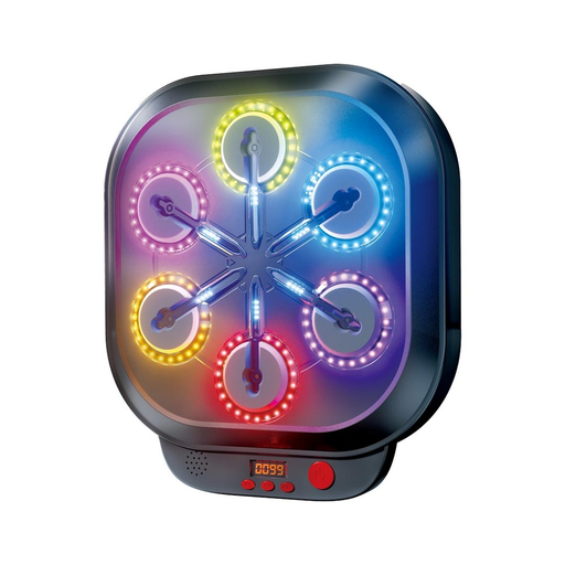 [11234] Porodo Lifestyle Interactive Boxing Game Digital Scorer, Bluetooth Speaker, Adjustable Intensity 6 Speed Levels |LFS023| PD-LFST023-BK