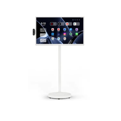 [11255] Taktik 32 Inch Portable Smart Screen 1080p Rotatable Monitor with Incell Touch Screen |TT-PSS32-WH|