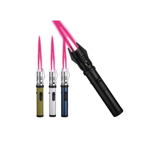 [11257] Precision Jet Flame Lighter with safety lock ignition gun For Outdoor barbecue moxa welding torch lighter |K39|