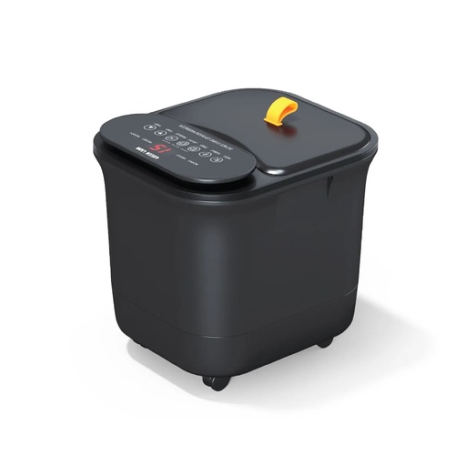 [11261] GREEN LION Foot Bath Massager Luxurious At-Home Spa Experience - BLACK |GNFOTBATHMBK|