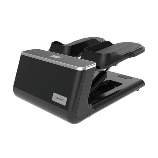 [11267] Porodo Lifestyle Mini Advanced Stepper Elastic Pull Ropes Full Body Workout Machine 120Kg Capacity Digital Display |LFS032||PD-LFST032-BK|