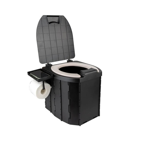 [11278] Portable Folding Easy to Use Camping Toilet Perfect for Outdoor Adventures and Emergency Use