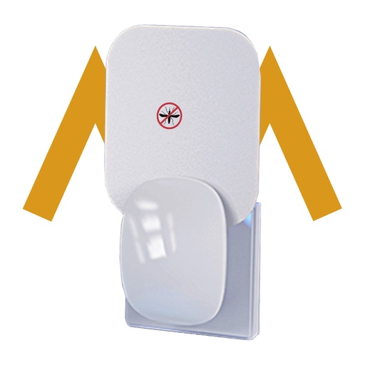 [11321] 7MD Indoor Insects Glue Trap Safe Silent Pest Control UV LED Light & Mess Free Design |7MD-10|