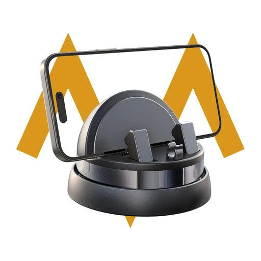 [11322] 7MD 360° Rotation Car Mount Heat Resistant Nano Glue Secure Automatic Locking