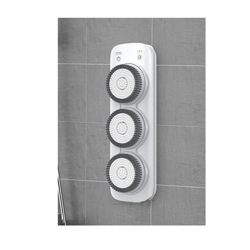 [11324] AI Smart Wall Mounted Smart Bath Machine Waterproof Electric Shower Brush for Deep Cleansing & Massage