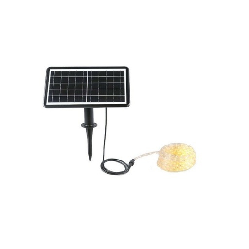 [11332] ALHOR 10m Solar Powered Ambient Lighting Strip IP65 Waterproof LED Outdoor Light with 12Ah LiFePO3 Battery |HOR-04-011|