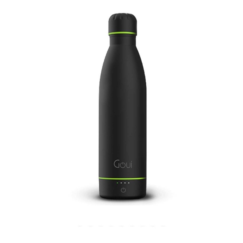 Goui LOCH Stainless Steel Bottle Double 18/8 Insulated 420ml Capacity 12 Hours Hot & 24 Hours Cold Durability |G-BOT2-K|