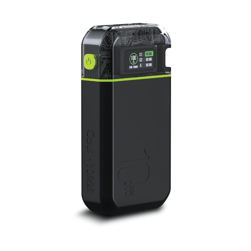 [11368] Goui Beast Travel Friendly Super Fast Portable 35W Charger and 10000mAh Power Bank |G-PBTDS10 -TK|