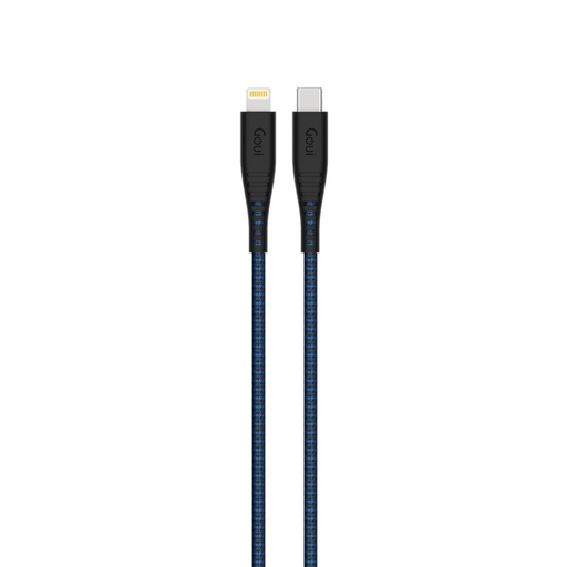 [11372] Goui FLEX 2m Lightning to Type-C Cable Extra Flexible Fast Charging Cable - Dark Blue |G-NT15- 8PIN-942DB|