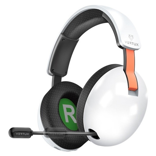 [11430] Vertux High Performance Tri Mode Connectivity Lag Free Gaming Headset with Retractable Microphone 80 Hours Playback & HD Quality Sound |BB-8|