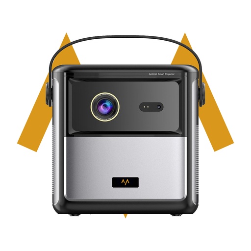 [11451] 7MD Smart Projector Portable 1080p Full HD 500 ANSI Brightness 3D Support Long Battery Life with 1 Year 7MD Subs and Free Tripod Stand |7MD2498|