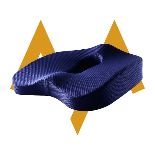 [11453] 7MD Seat Cushion Tailbone Support Premium Memory Foam Ergonomic Portable & Non Slip Comfort |7MD2494|