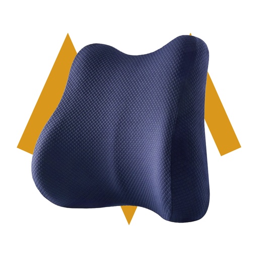 [11454] 7MD Lumbar Cushion Orthopedic Support Adjustable Strap Premium Memory Foam Backrest for Car Gaming & Office Chair |7MD2495|