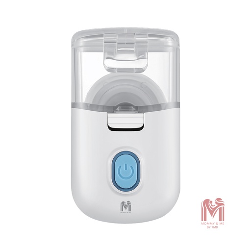 [11471] Mommy & Me Mesh Nebulizer by 7MD Portable Efficient Device with Adjustable Medication Capacity Vibration Frequency & Safe Temperature Control |7MD-85E|