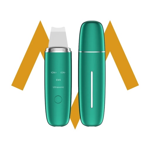 [U174] USED 7md Facial Cleaning Ultrasonic Skin Scrubber Deep Face Cleaning Device - White | 7MD2410 |