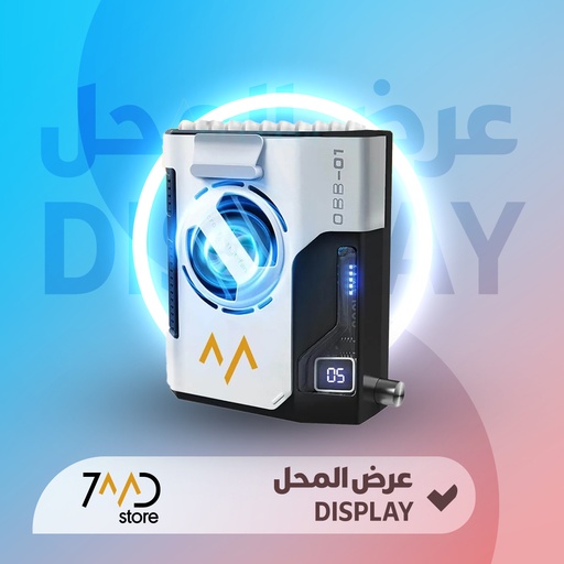 [U181] 7MD مروحة تبريد صغيرة محمولة مع باور بانك بسعة 10000 مللي أمبير في الساعة مستعمل