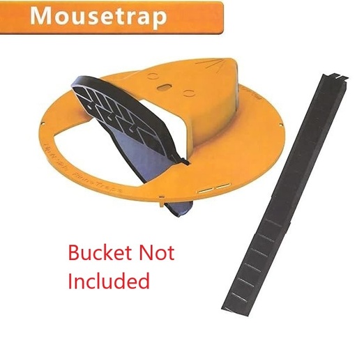 [11484] Easy To Use Mousetrap Reusable Pet and Child Friendly High Safety ABS Plastic & Detachable Design