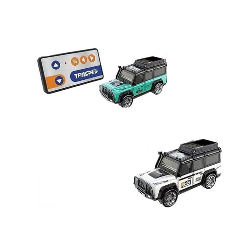 [11514] Remote Control Car High Speed Alloy RC Car with LED Headlights 2.4Ghz Frequency 60 Min Endurance 1:64 Size