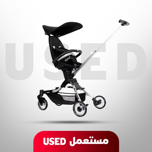 [U218] 🚨 USED 🚨 XIAOMI BEBEHOO Lightweight Folding Compact Baby Stroller - Black |S130|